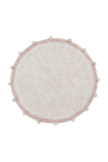 WASHABLE RUG BUBBLY NATURAL - VINTAGE NUDE