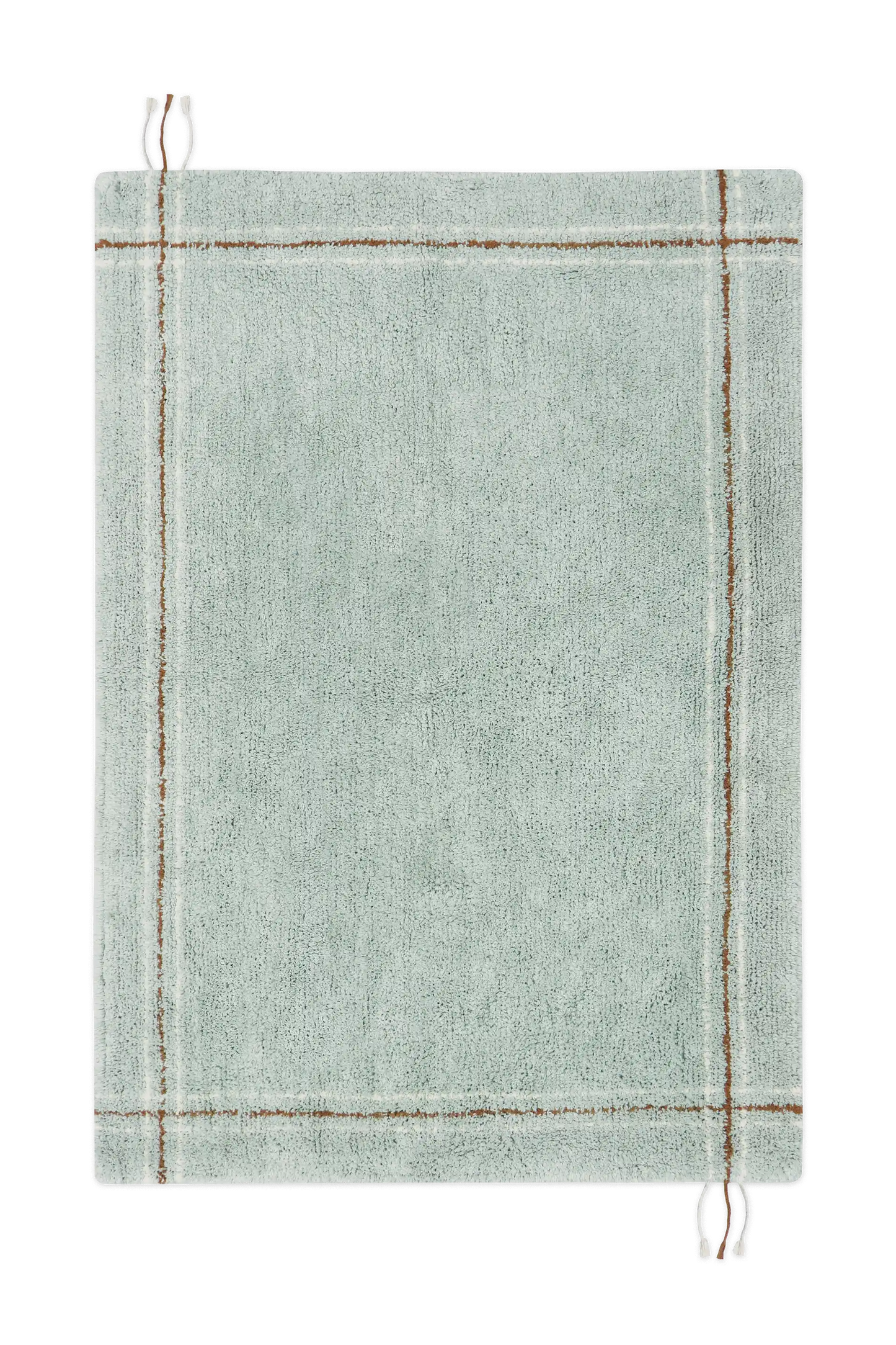 TAPIS LAVABLE CLOTH BLUE SAGE