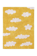 TAPPETO LAVABILE CLOUDS MUSTARD