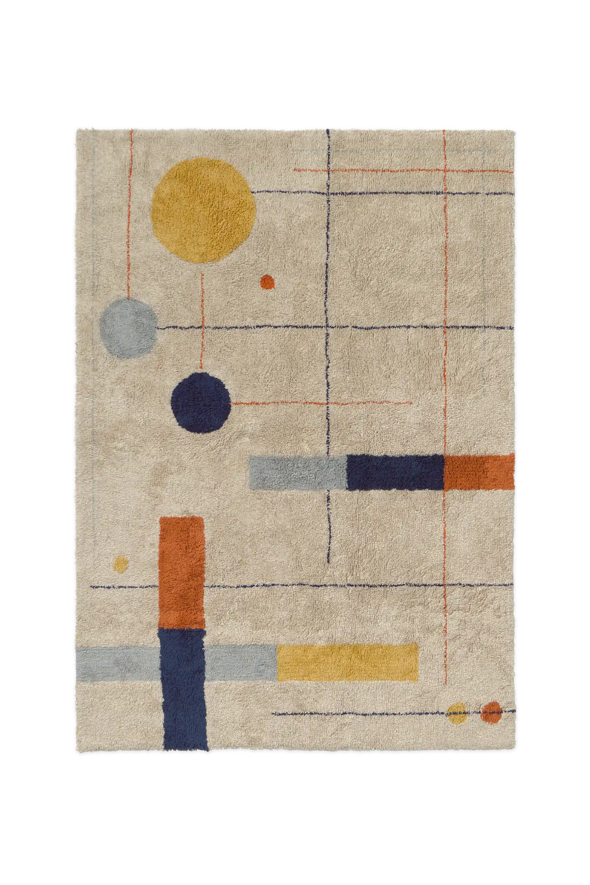 TAPIS LAVABLE GEOMETRICAL SHAPES