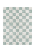 TAPPETO LAVABILE TILES BLUE SAGE