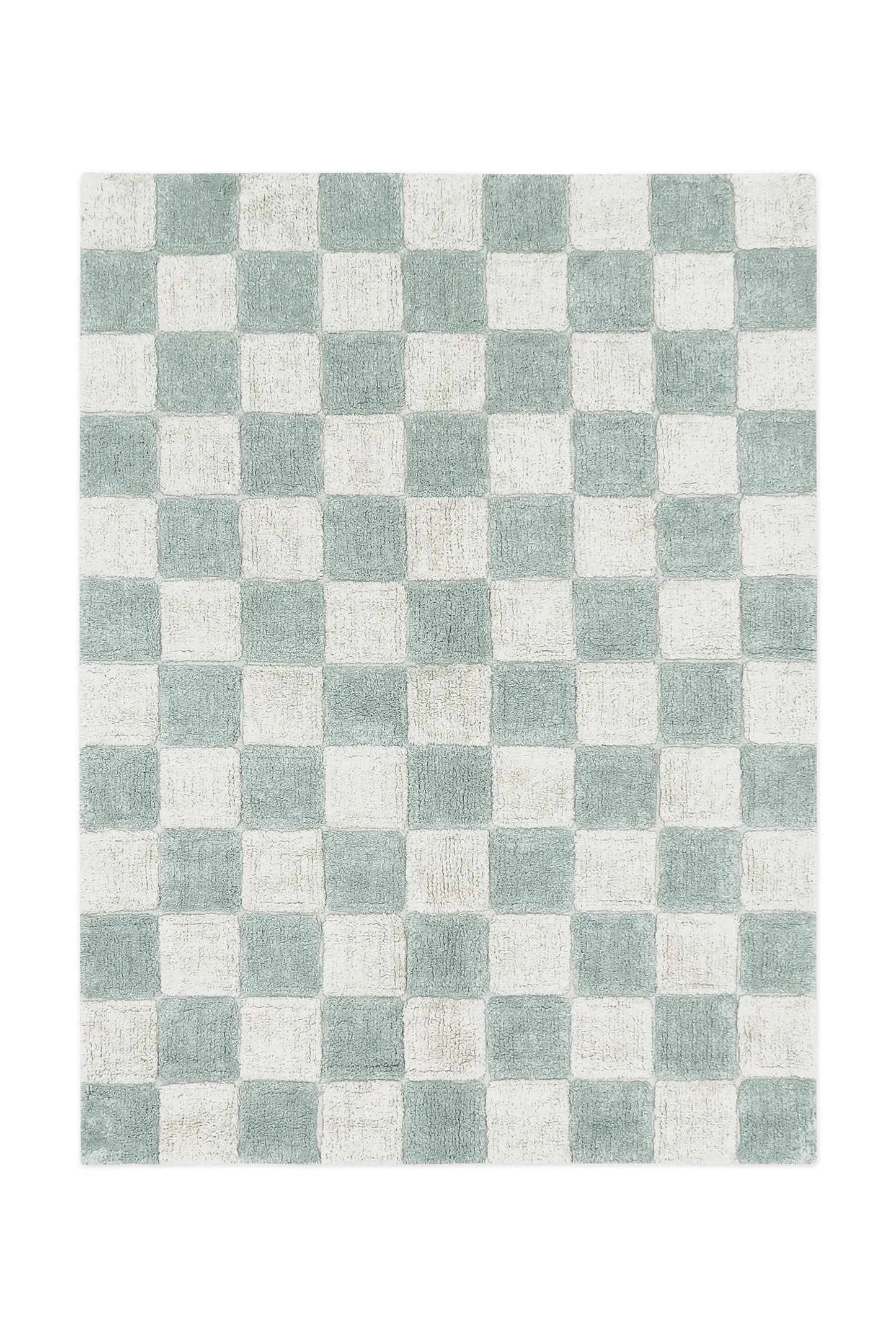 WASHABLE RUG TILES BLUE SAGE