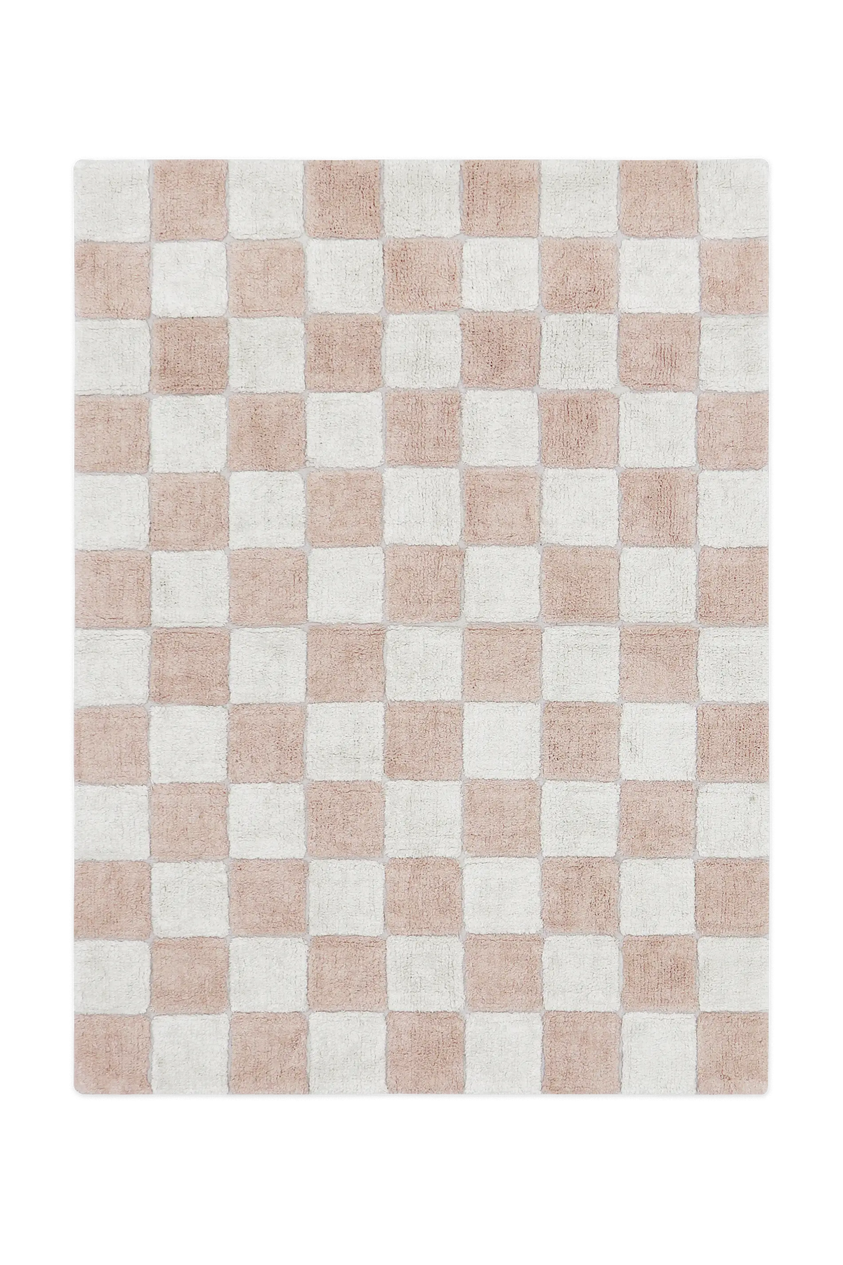 WASHABLE RUG KITCHEN TILES ROSE