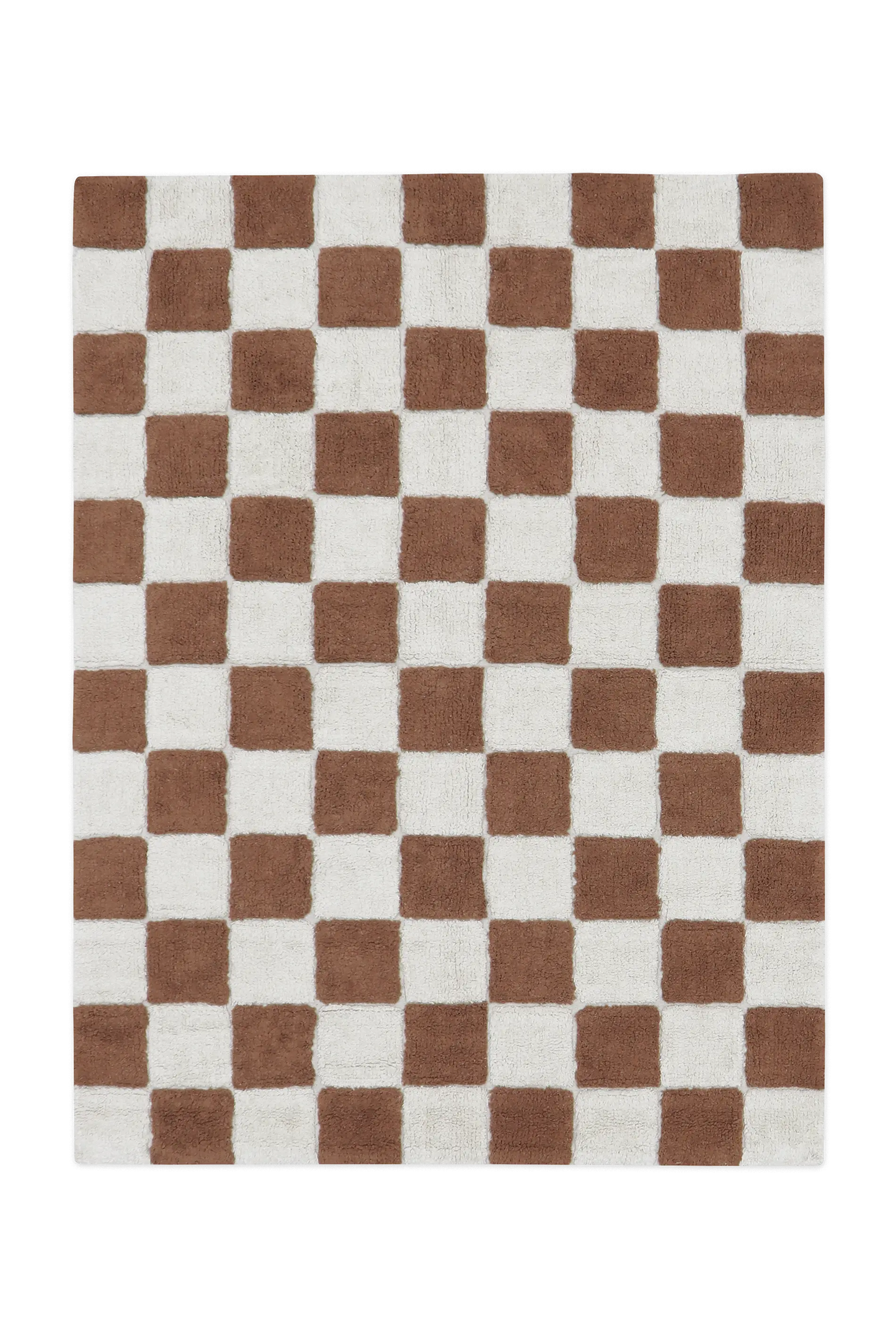 WASCHBARER TEPPICH KITCHEN TILES TOFFEE