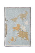WASHABLE RUG MINI WORLDMAP
