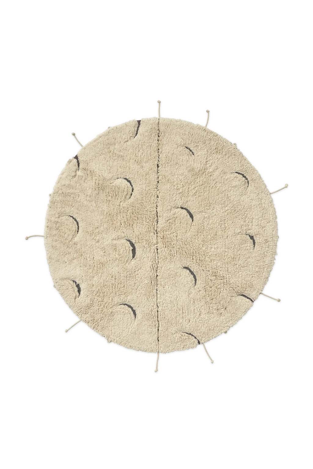 WASCHBARER BAUMWOLLTEPPICH MOON MULTISHAPE