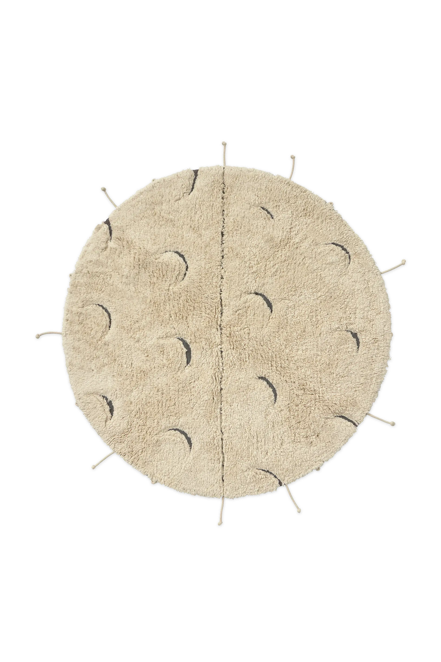 WASCHBARER BAUMWOLLTEPPICH MOON MULTISHAPE