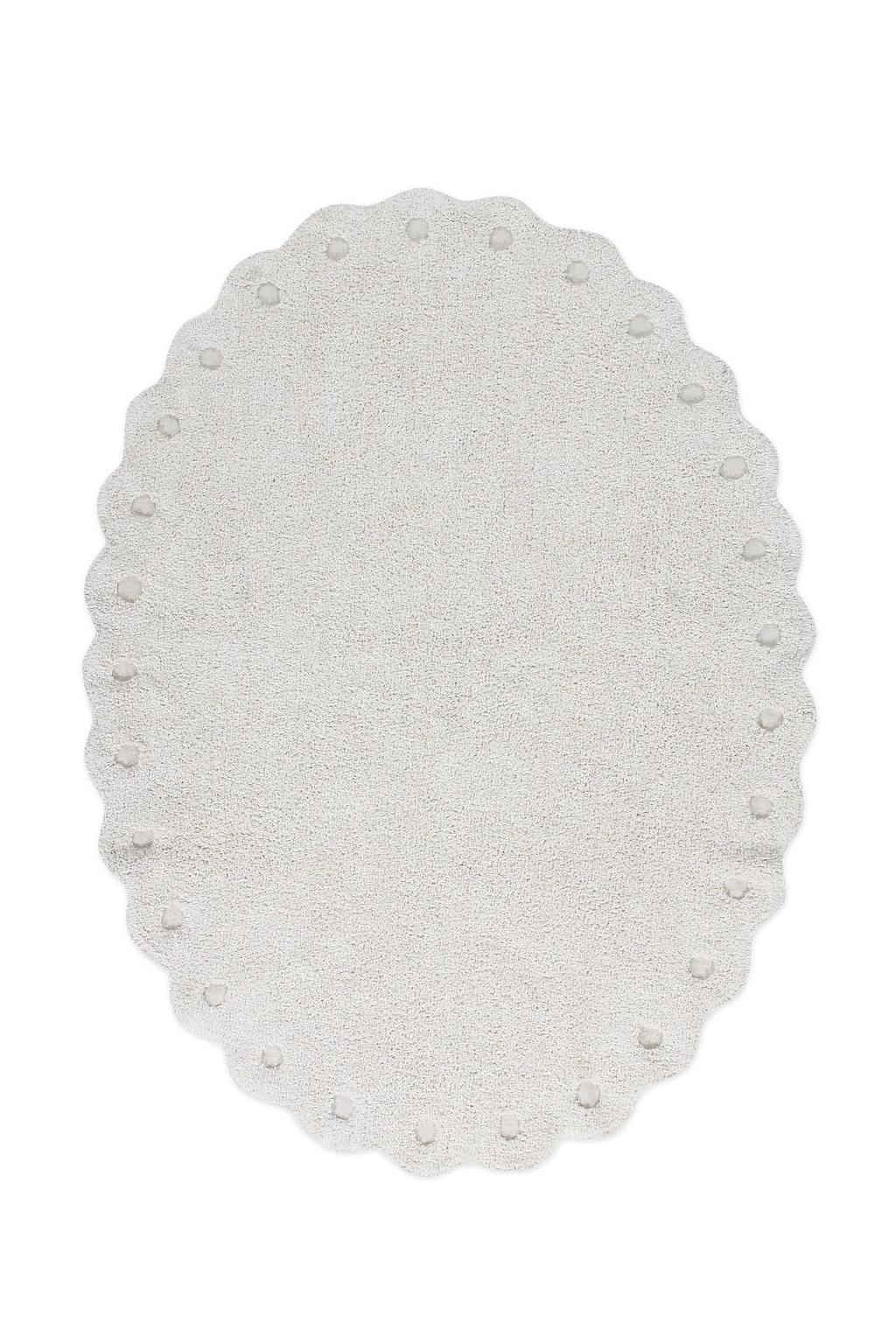 WASHABLE RUG PINE CONE IVORY