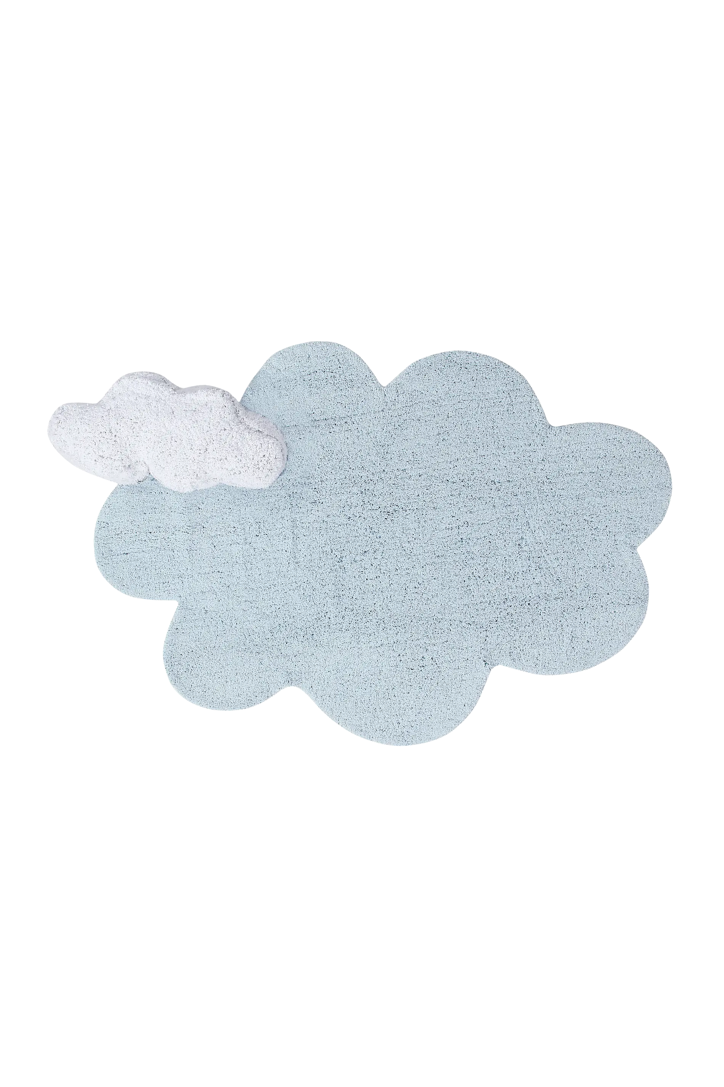 WASHABLE RUG PUFFY DREAM BLUE