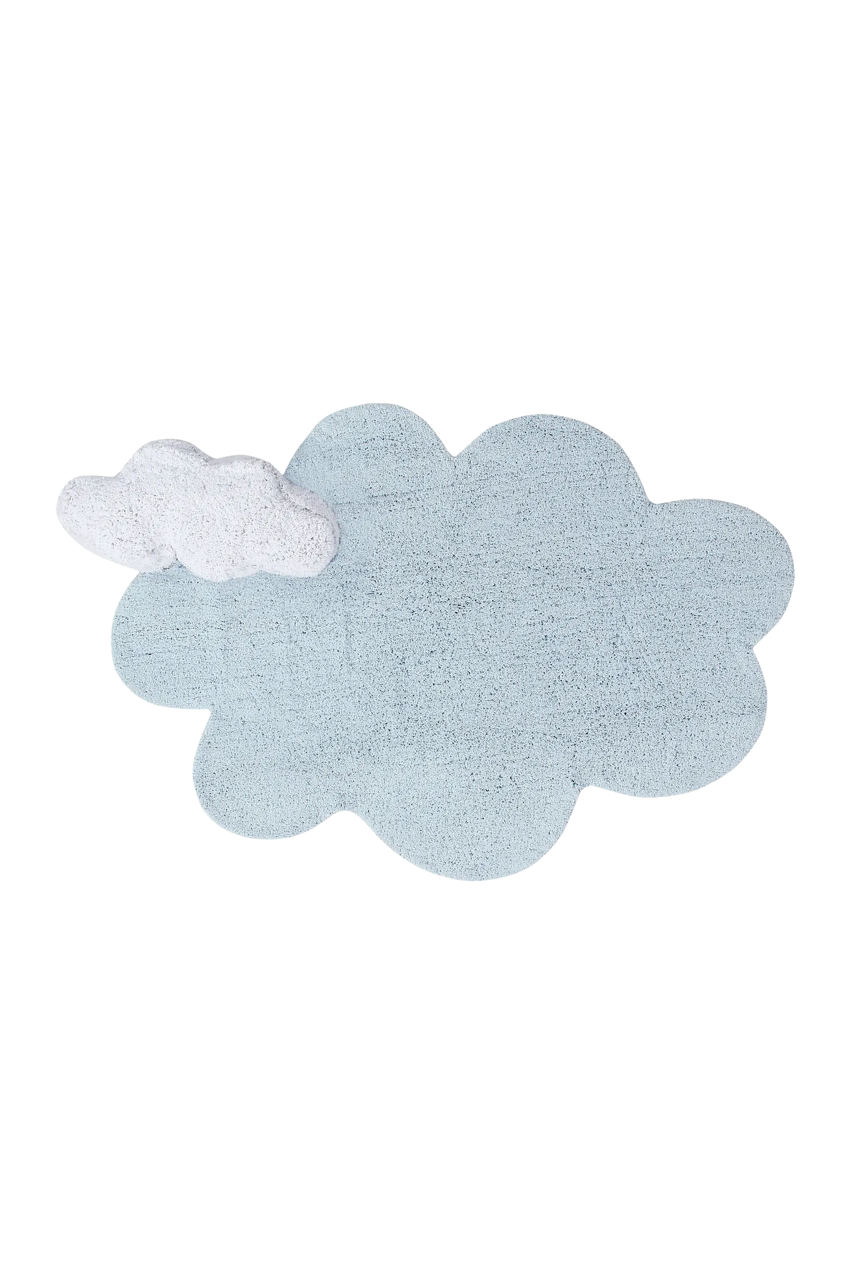 WASHABLE RUG PUFFY DREAM BLUE