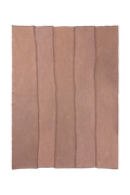 STONEWASHED RUG SOIL BROWN
