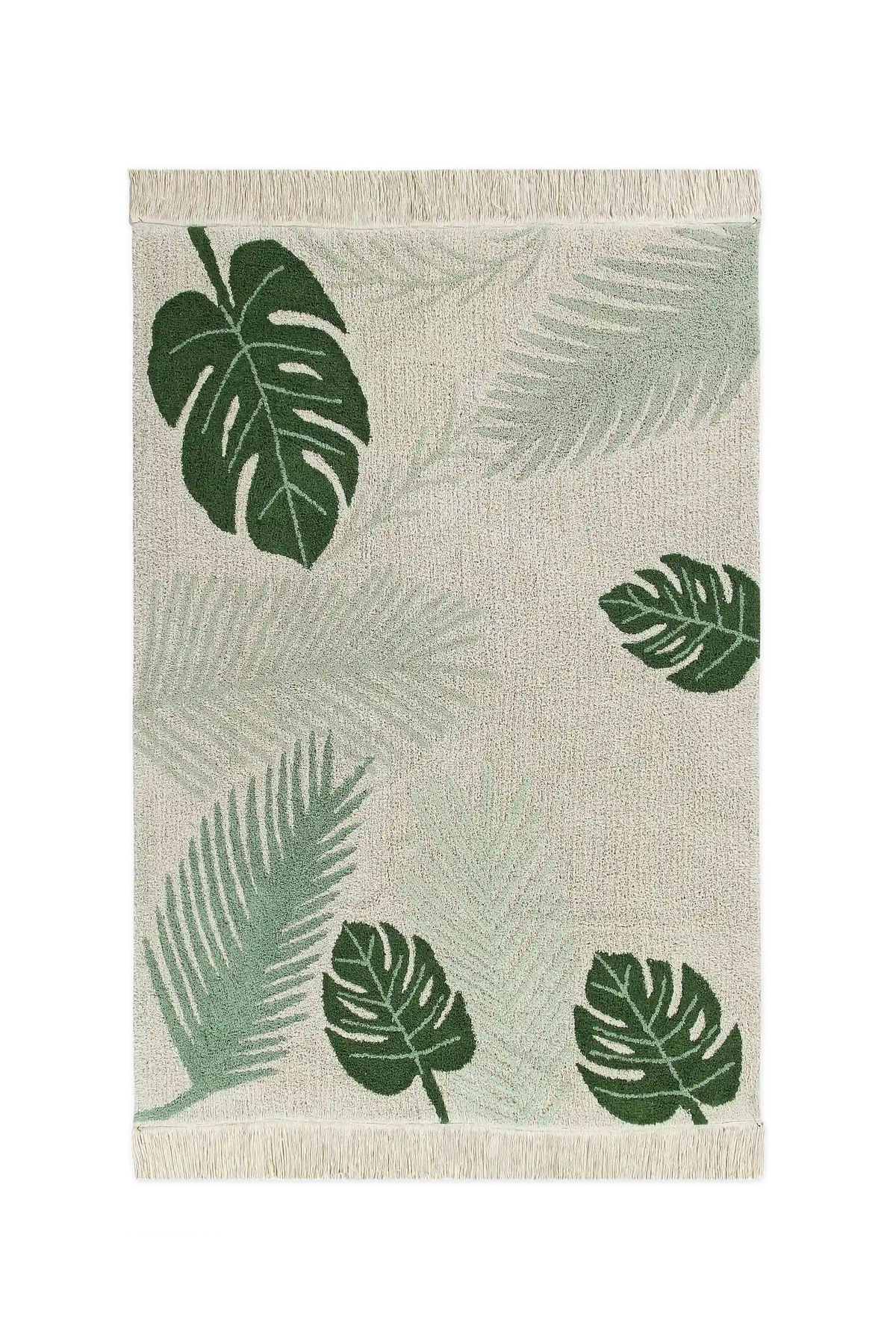 ALFOMBRA LAVABLE TROPICAL GREEN