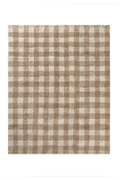 WASHABLE RUG VICHY MARRON