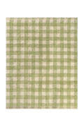 WASCHBARER TEPPICH VICHY MATCHA