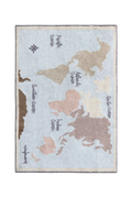TAPPETO LAVABILE VINTAGE MAP