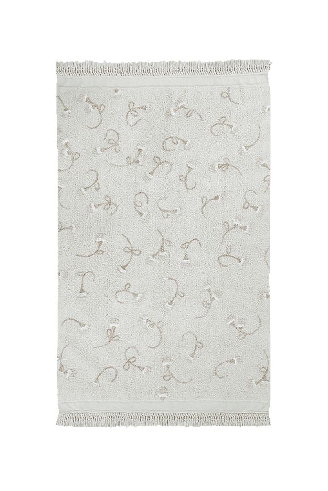 WASHABLE RUG ENGLISH GARDEN IVORY