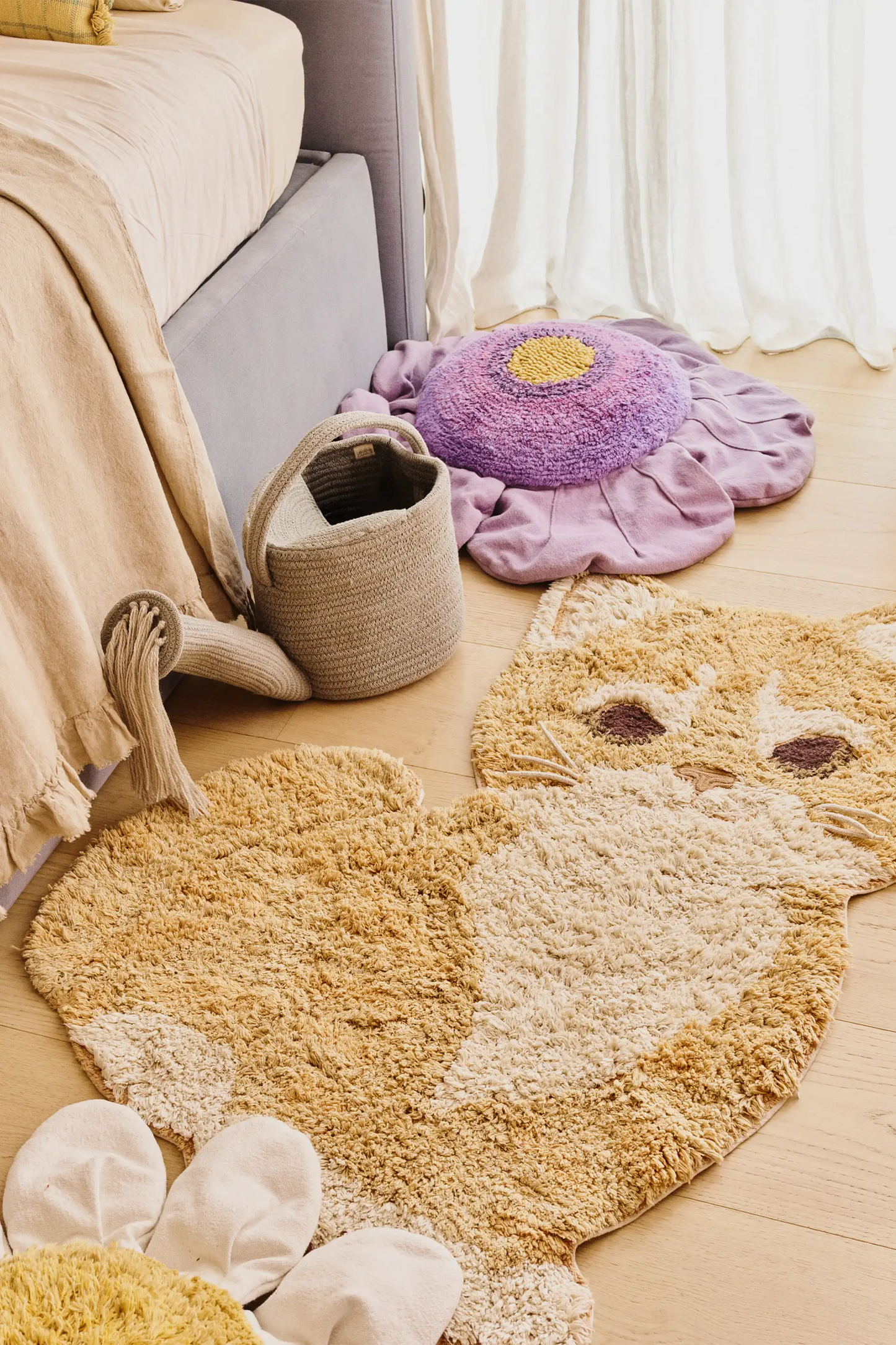 WASHABLE RUG GINGER THE CAT
