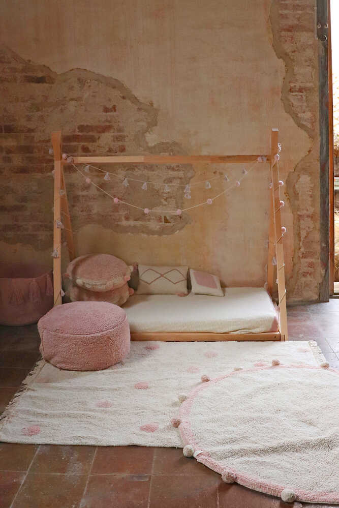 WASHABLE RUG HIPPY DOTS NATURAL - VINTAGE NUDE Lorena Canals