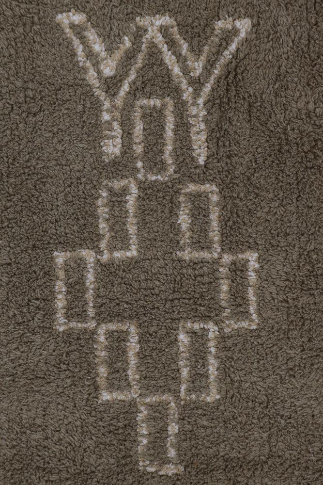 WASHABLE RUG KERMAN BROWN Lorena Canals