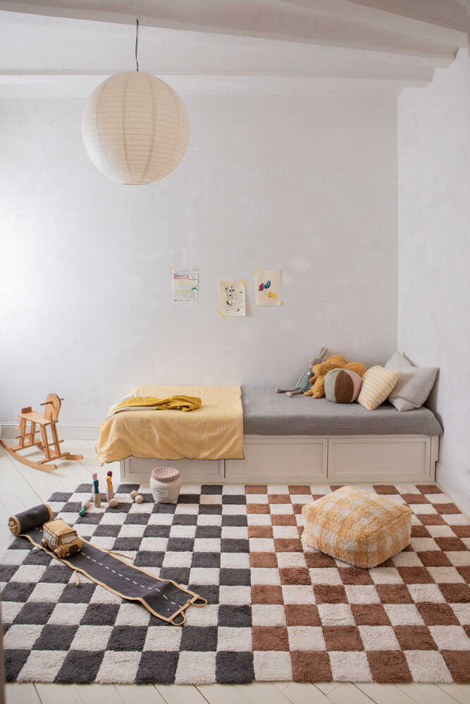 Lorena canals Washable Rug ダイヤ柄ラグ ベニワレン Lorena canals Washable Rug ダイヤ柄ラグ ベニワレン（一点物