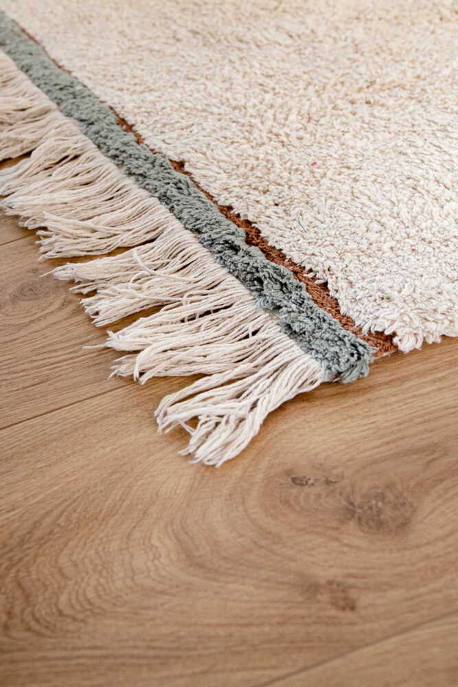 WASHABLE RUG LANES VINTAGE BLUE Lorena Canals