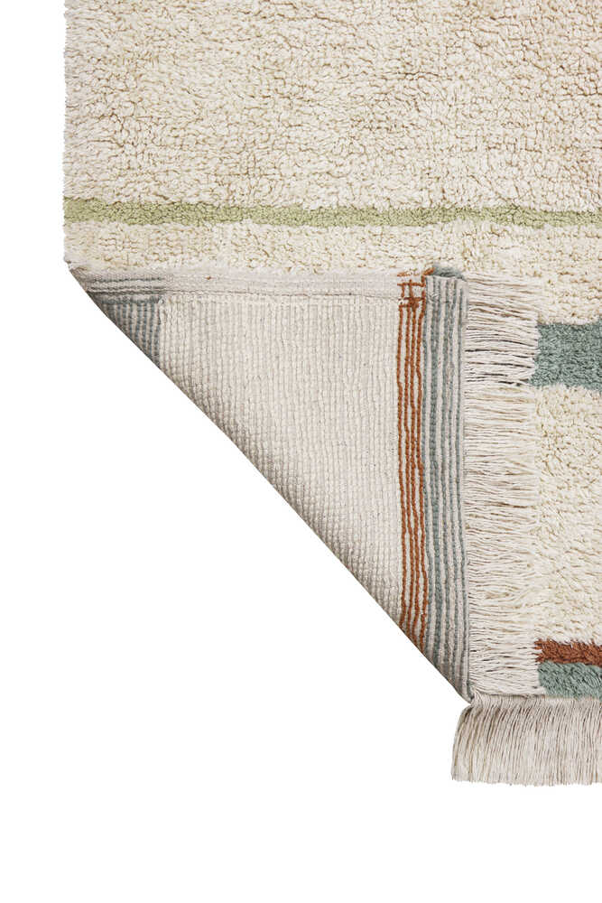 WASHABLE RUG LANES VINTAGE BLUE Lorena Canals