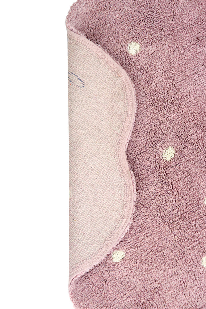 WASHABLE RUG LITTLE BISCUIT PINK Lorena Canals