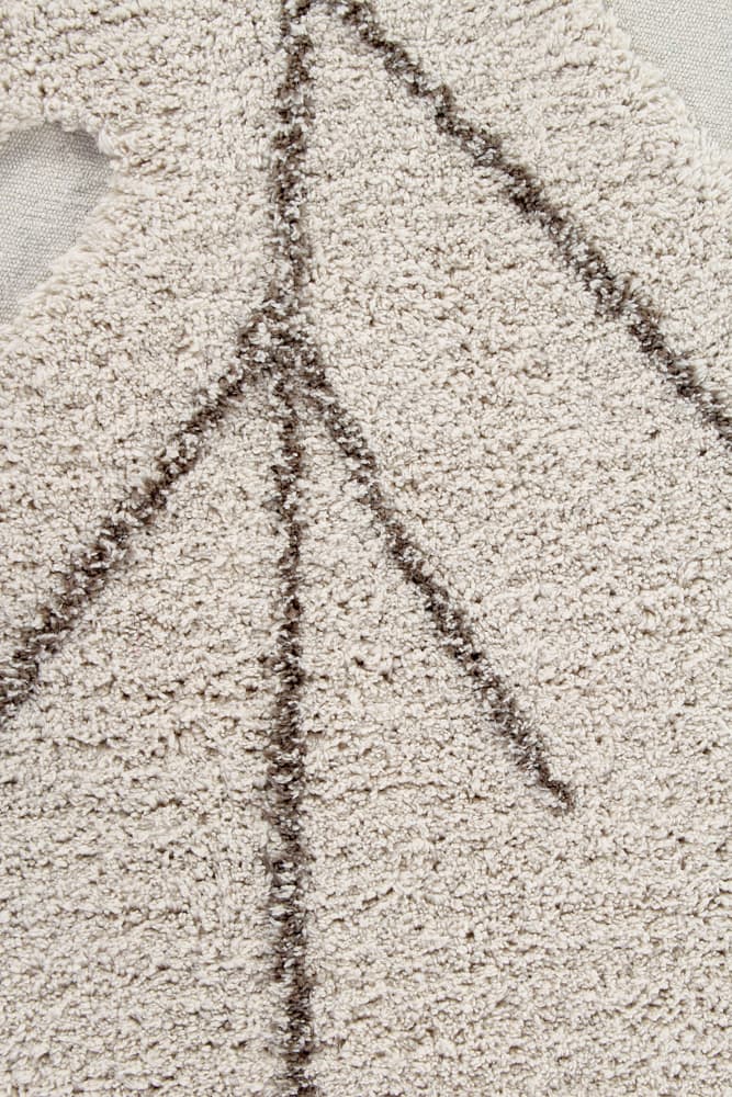 WASHABLE RUG MONSTERA NATURAL Lorena Canals