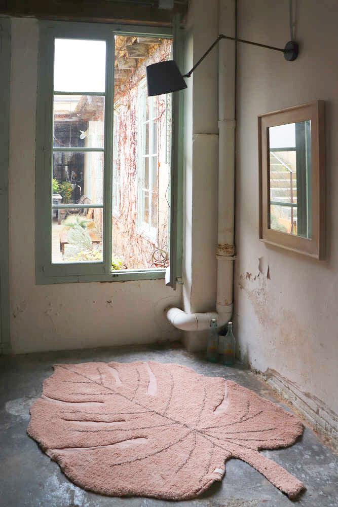 WASHABLE RUG MONSTERA VINTAGE NUDE Lorena Canals