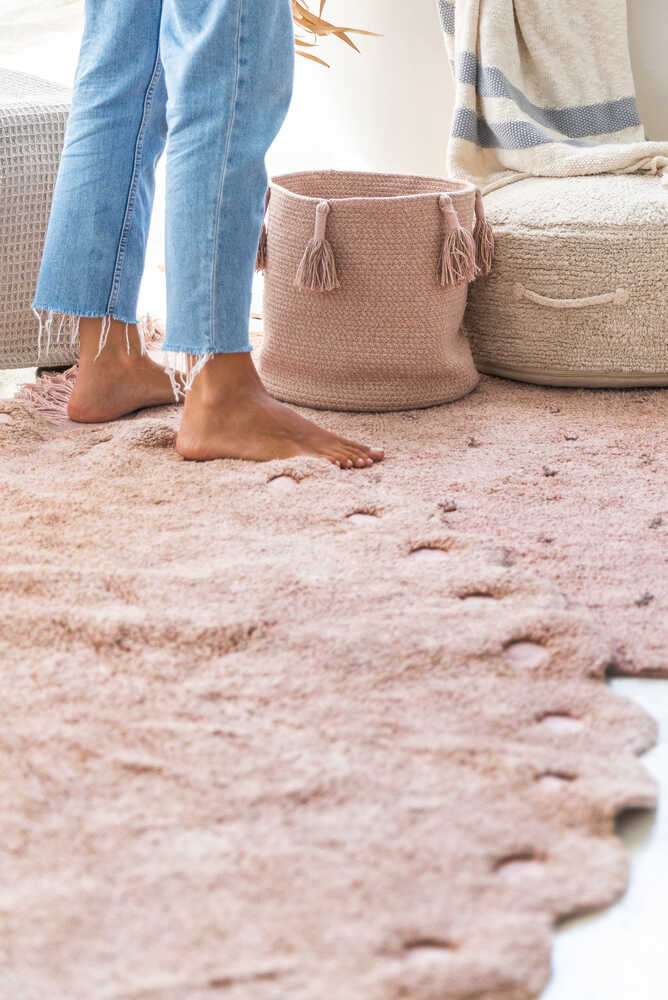 Washable Rug Pine Cone Vintage Nude | Lorena Canals