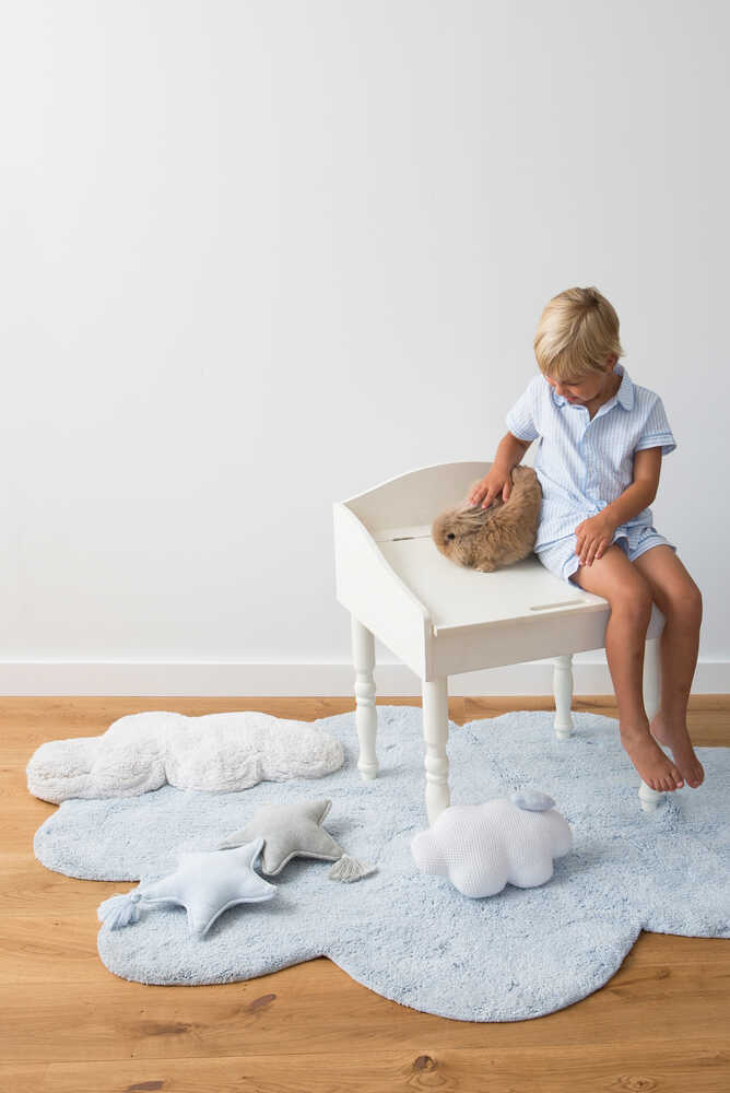 WASHABLE RUG PUFFY DREAM BLUE Lorena Canals