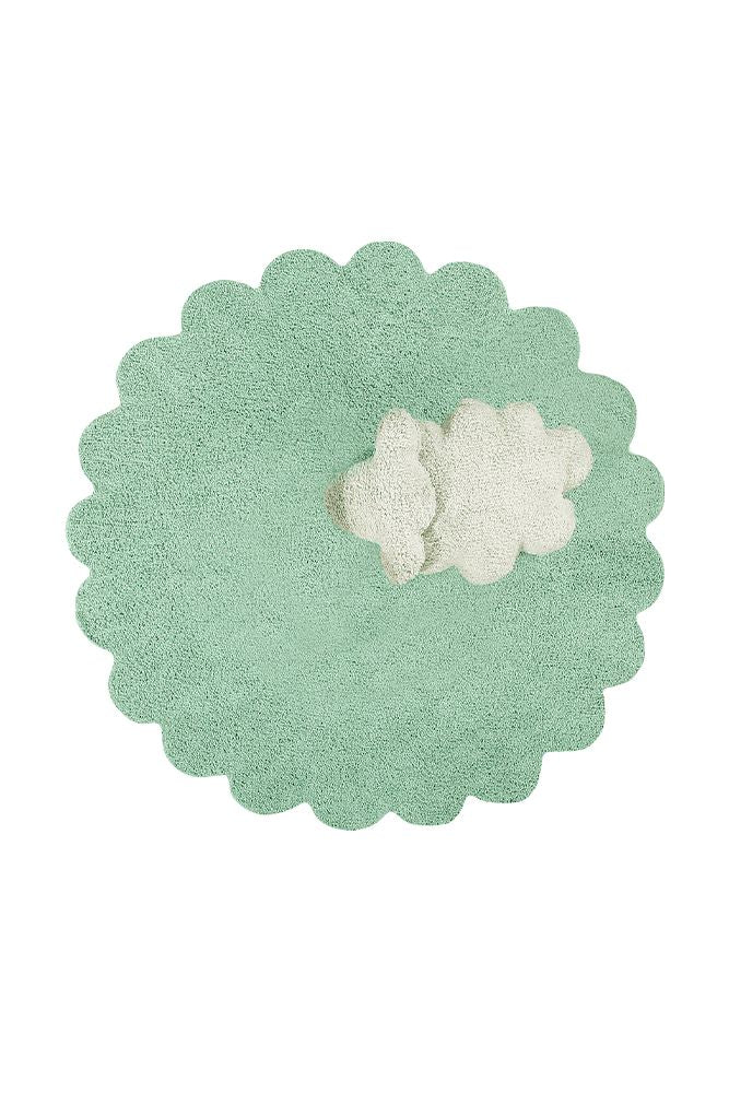 WASHABLE RUG PUFFY SHEEP