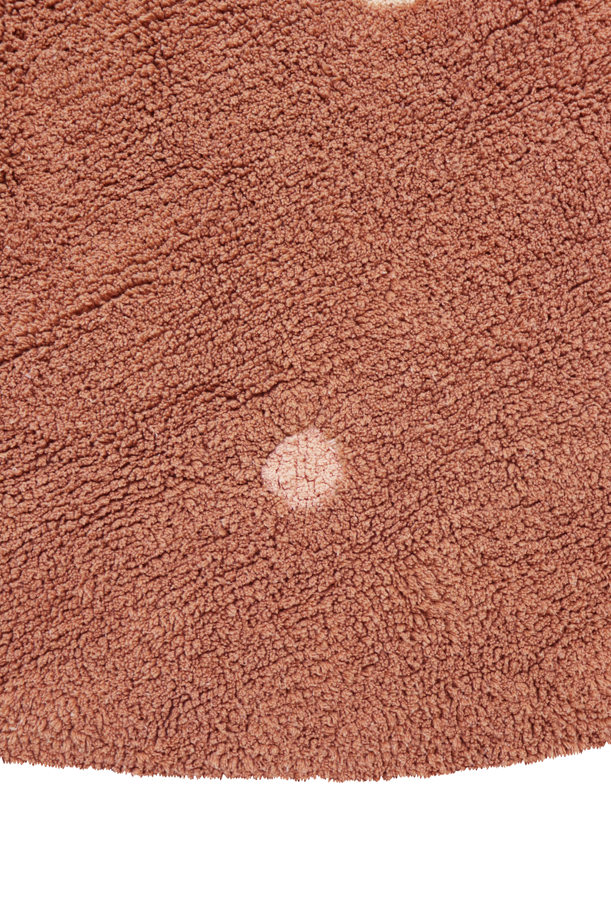 WASHABLE RUG ROUND DOT CHESTNUT Lorena Canals