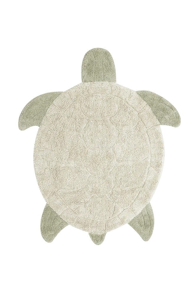 WASHABLE RUG SEA TURTLE