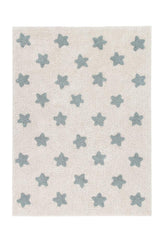 Alfombra Lavable LORENA CANALS Hippy Star Natural 120x175 - Ro