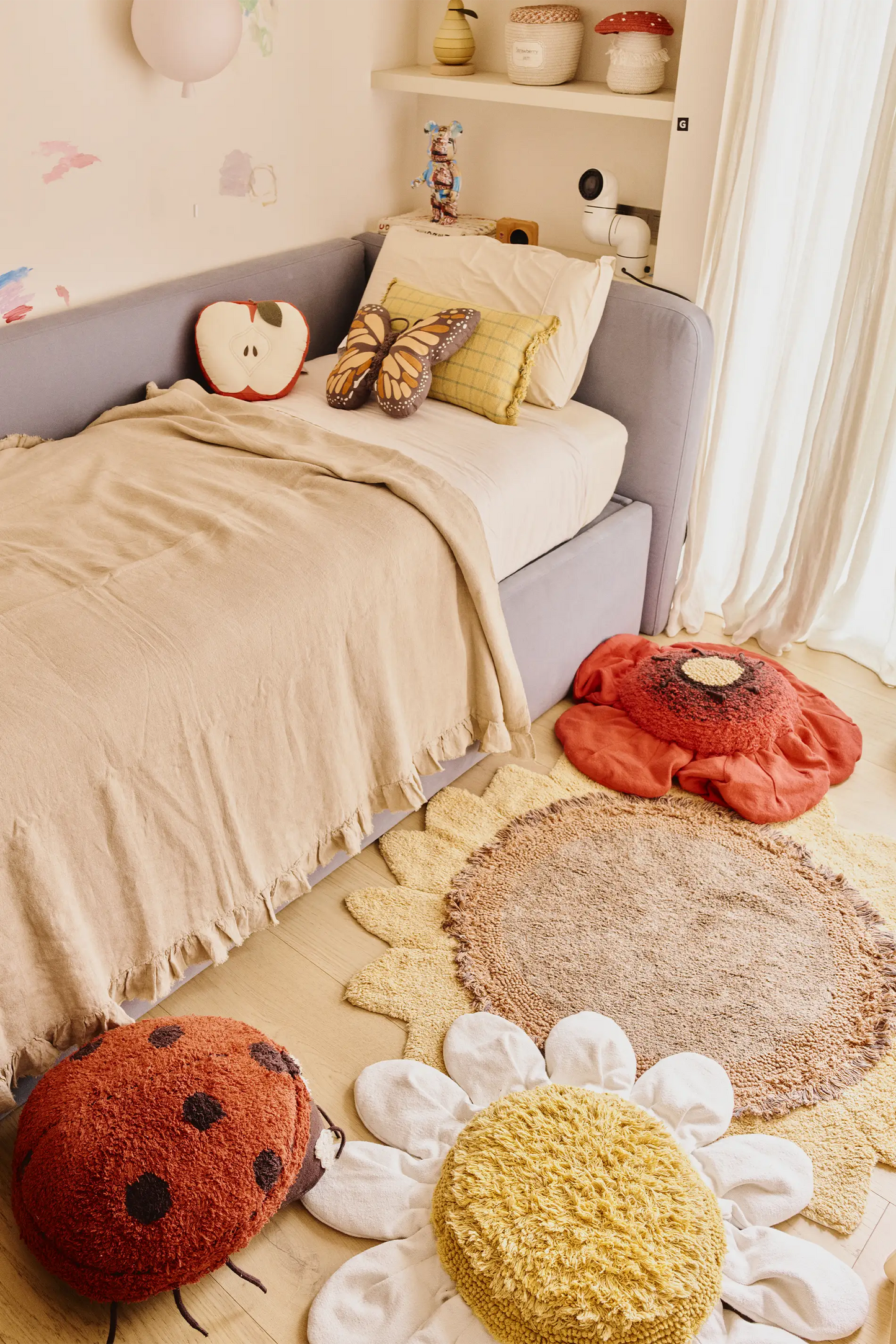 WASHABLE RUG SUNFLOWER