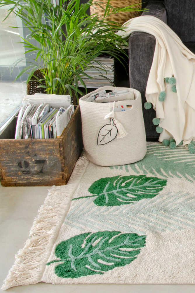 WASHABLE RUG TROPICAL GREEN Lorena Canals