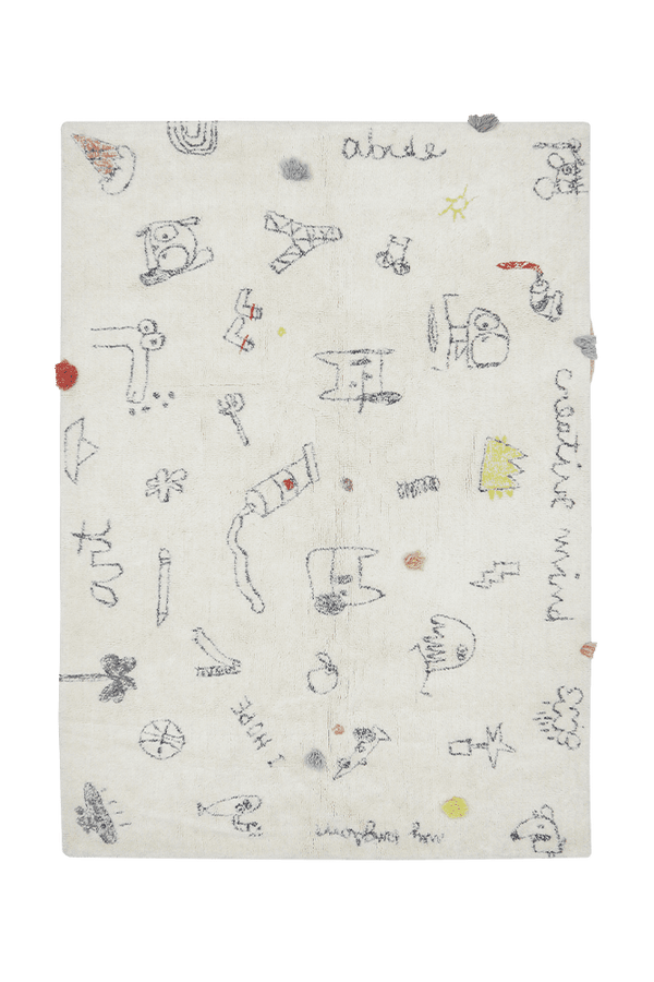 WASHABLE RUG WALL NOTES-LIMITED EDITION Edgar Plans x Lorena Canals