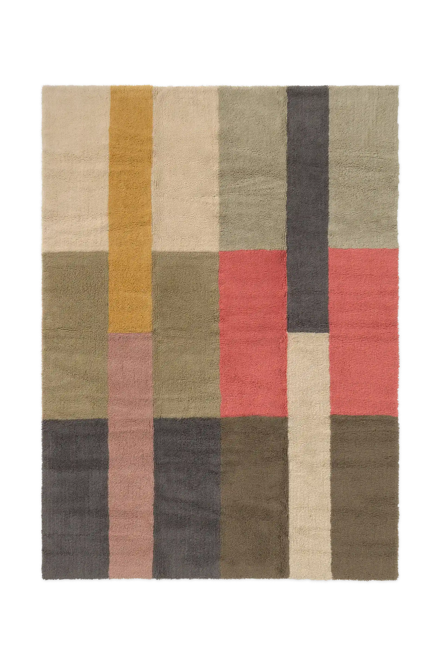 Tappeto In Lana Chroma Palette