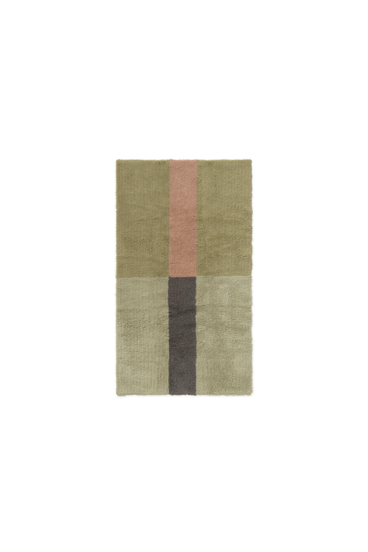 Tappeto In Lana Chroma Dusty Pink
