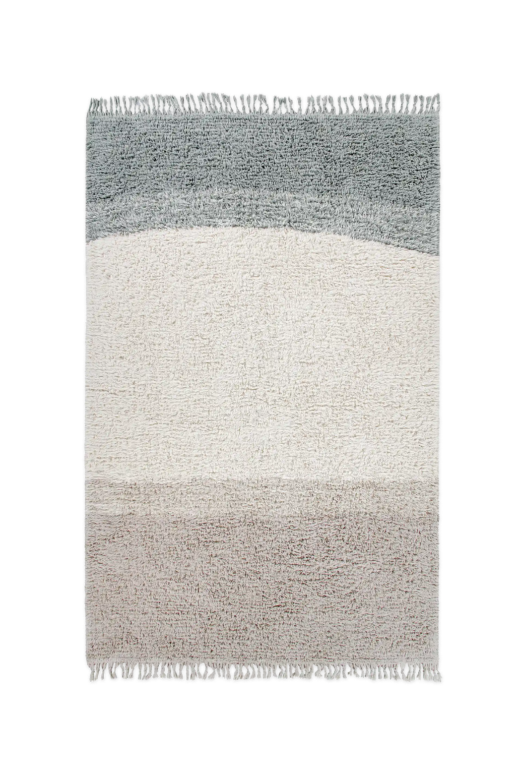 WOOLABLE RUG INTO THE BLUE