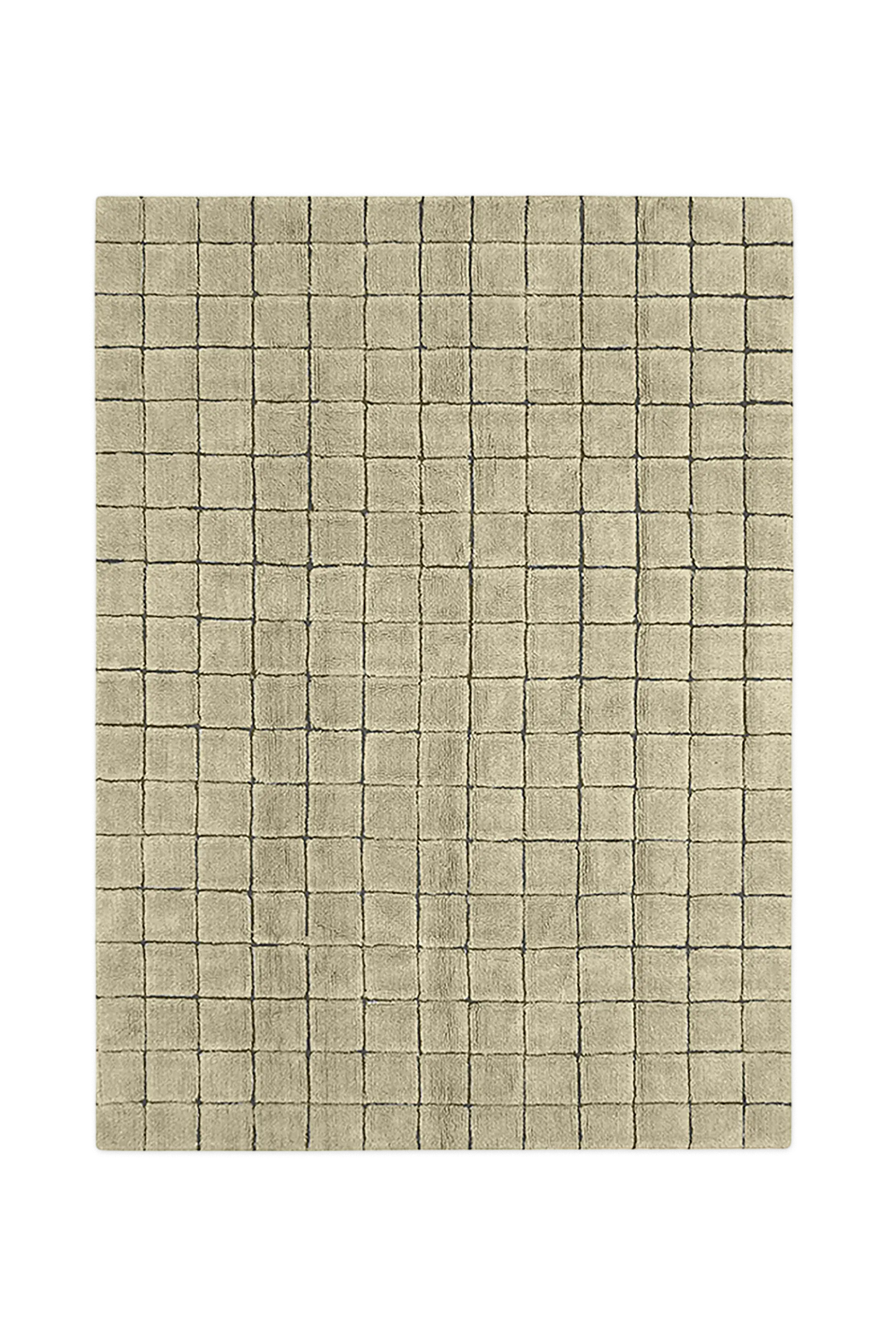 WOOL RUG MOSAIC MOSS