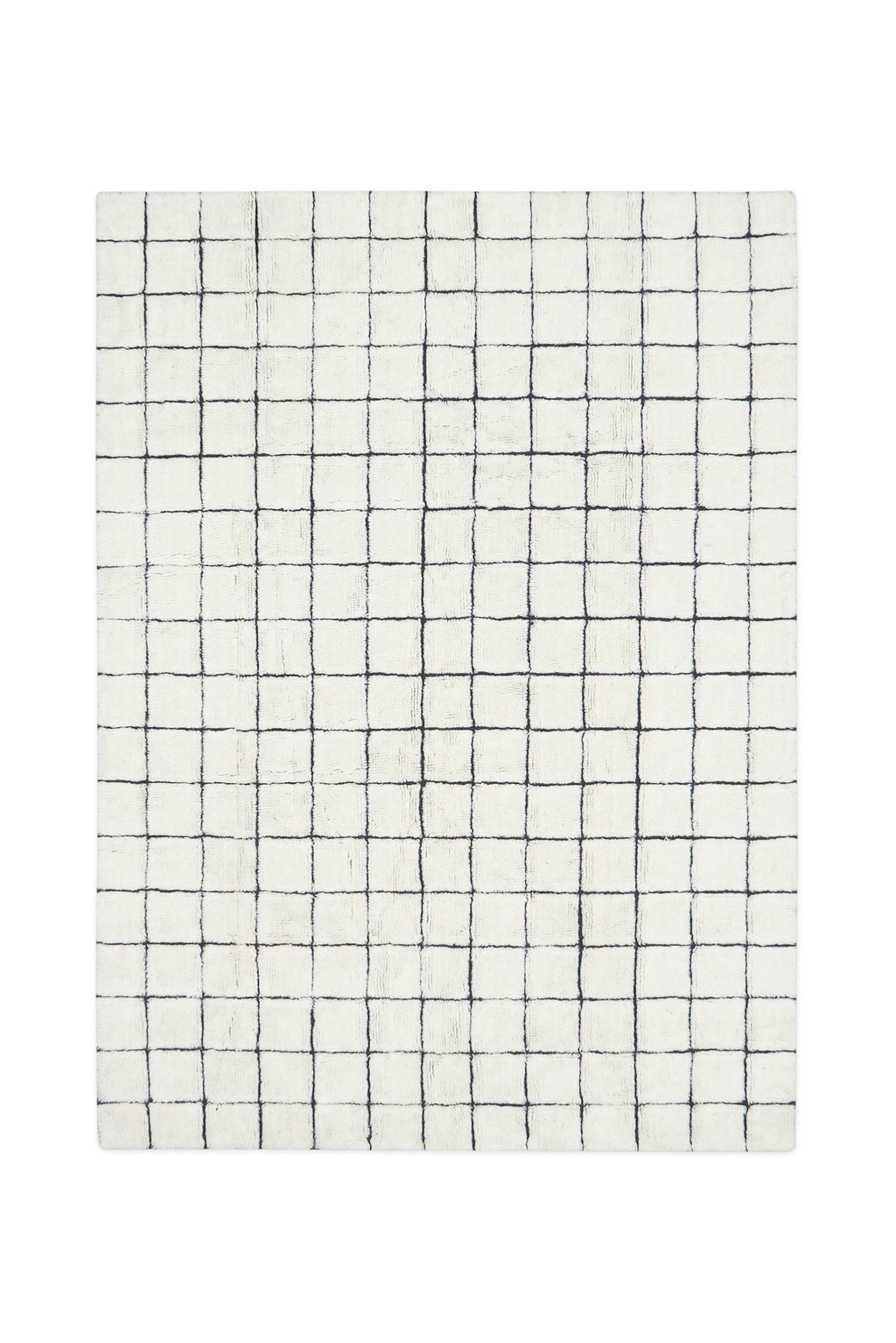 WOOL RUG MOSAIC NATURAL