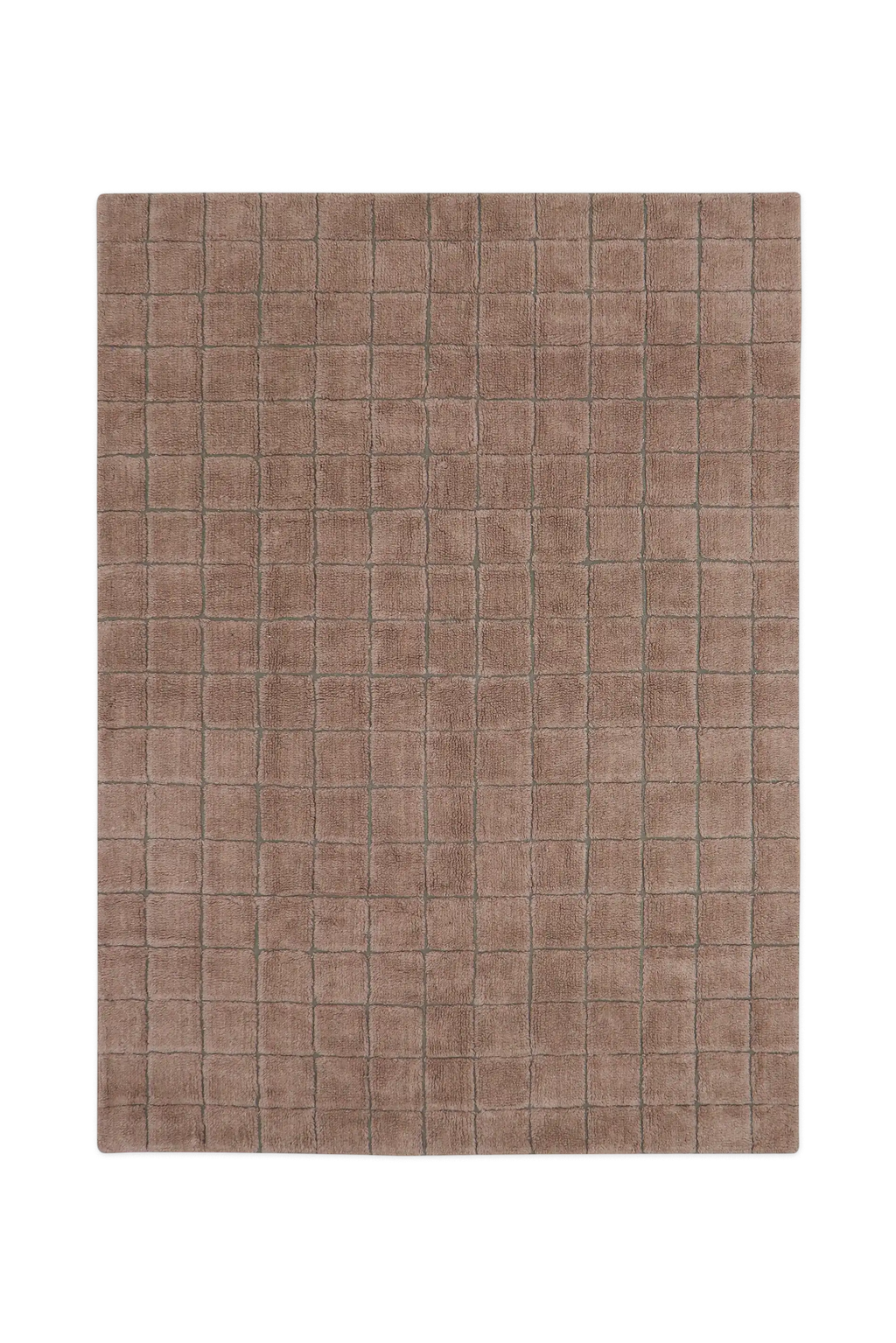 TAPIS EN LAINE MOSAIC QUARTZ