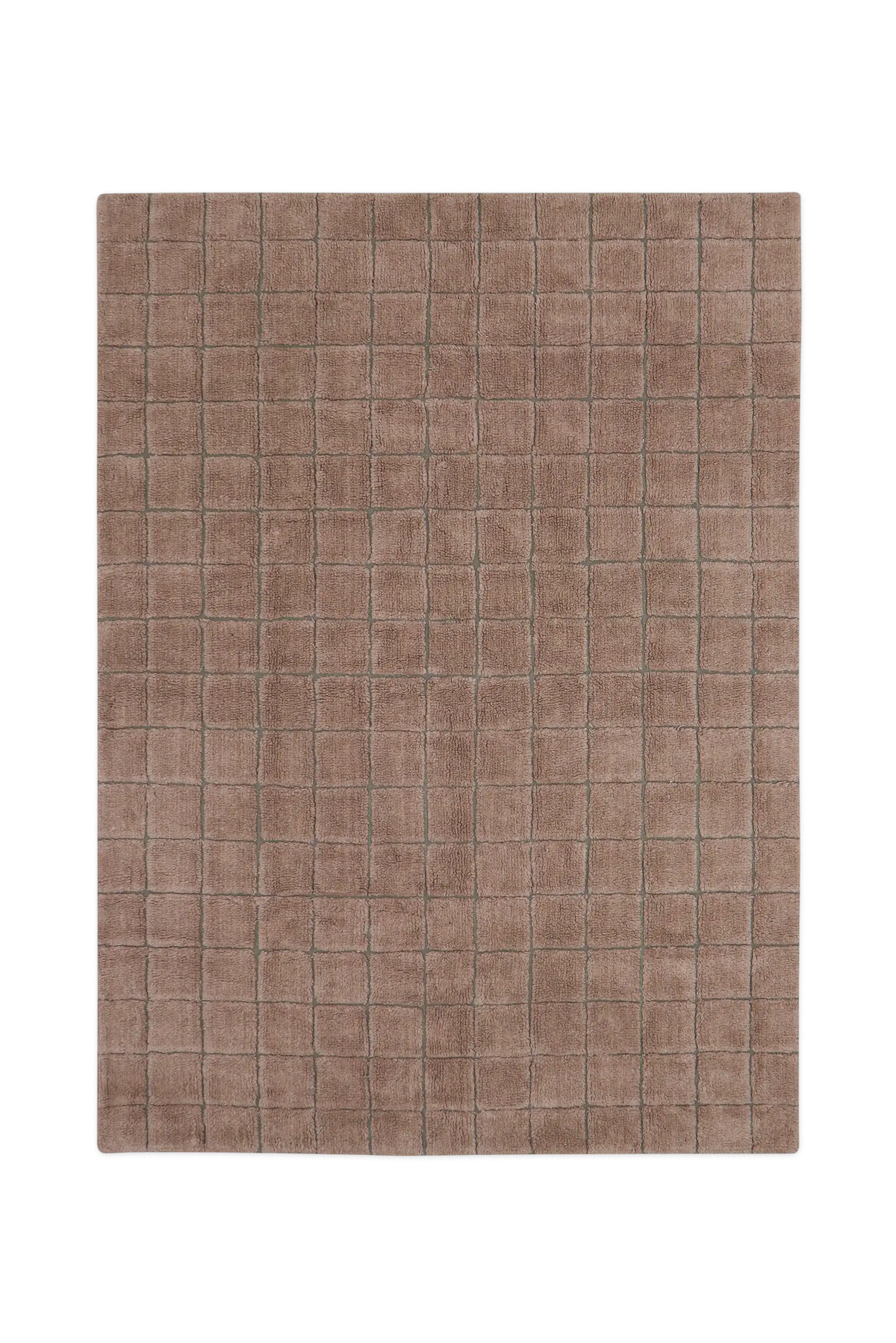 TAPIS EN LAINE MOSAIC QUARTZ