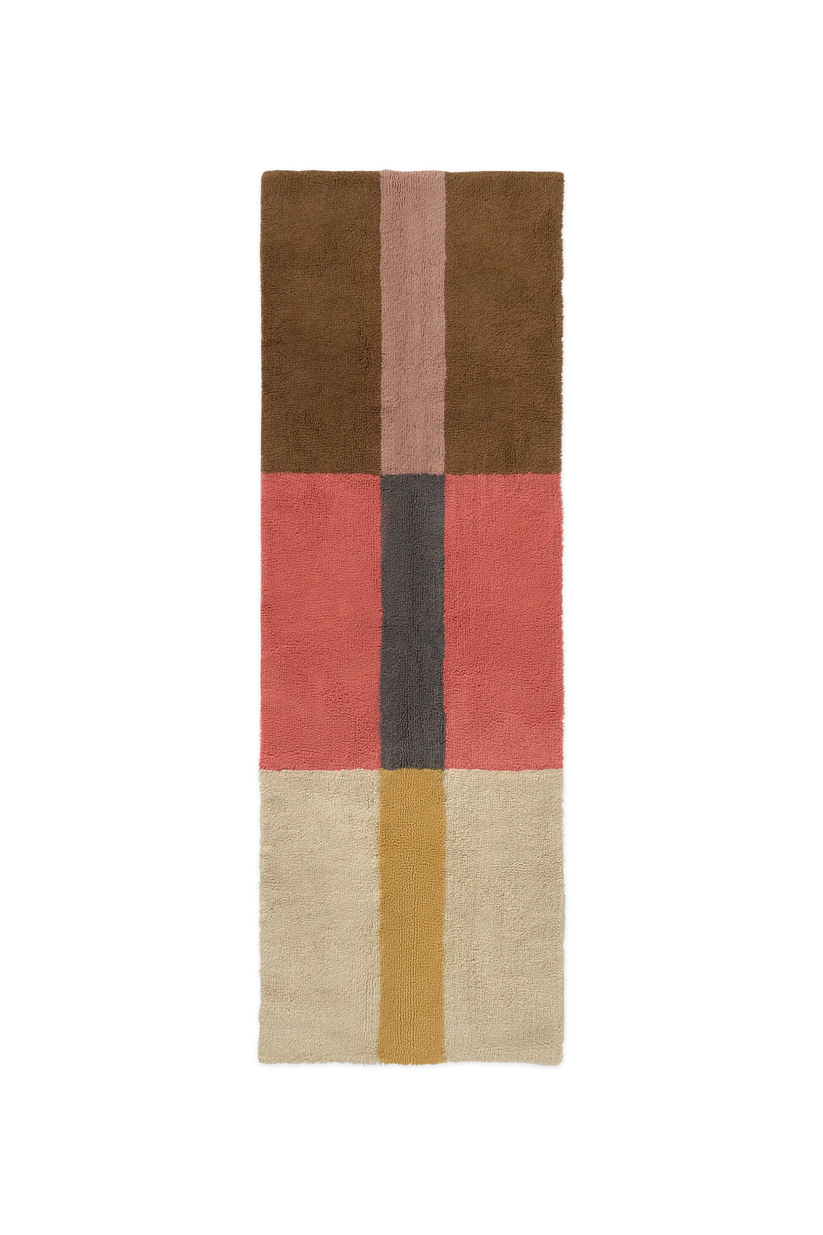 Tappeto In Lana Per Corridoio Chroma Spiced Coral