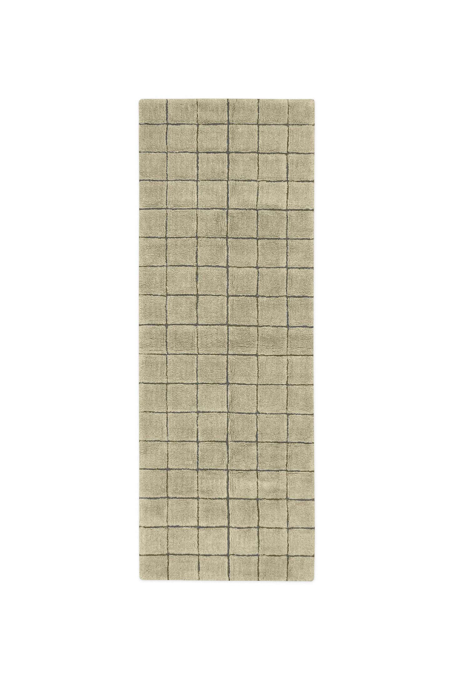 TAPIS EN LAINE DE COULEUR MOSAIC MOSS