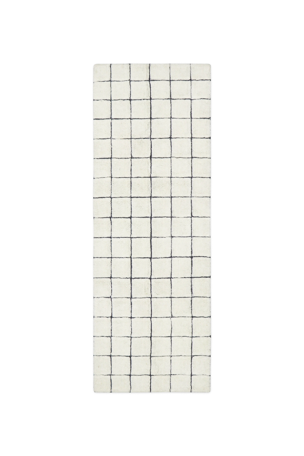 TAPIS EN LAINE DE COULEUR MOSAIC NATURAL