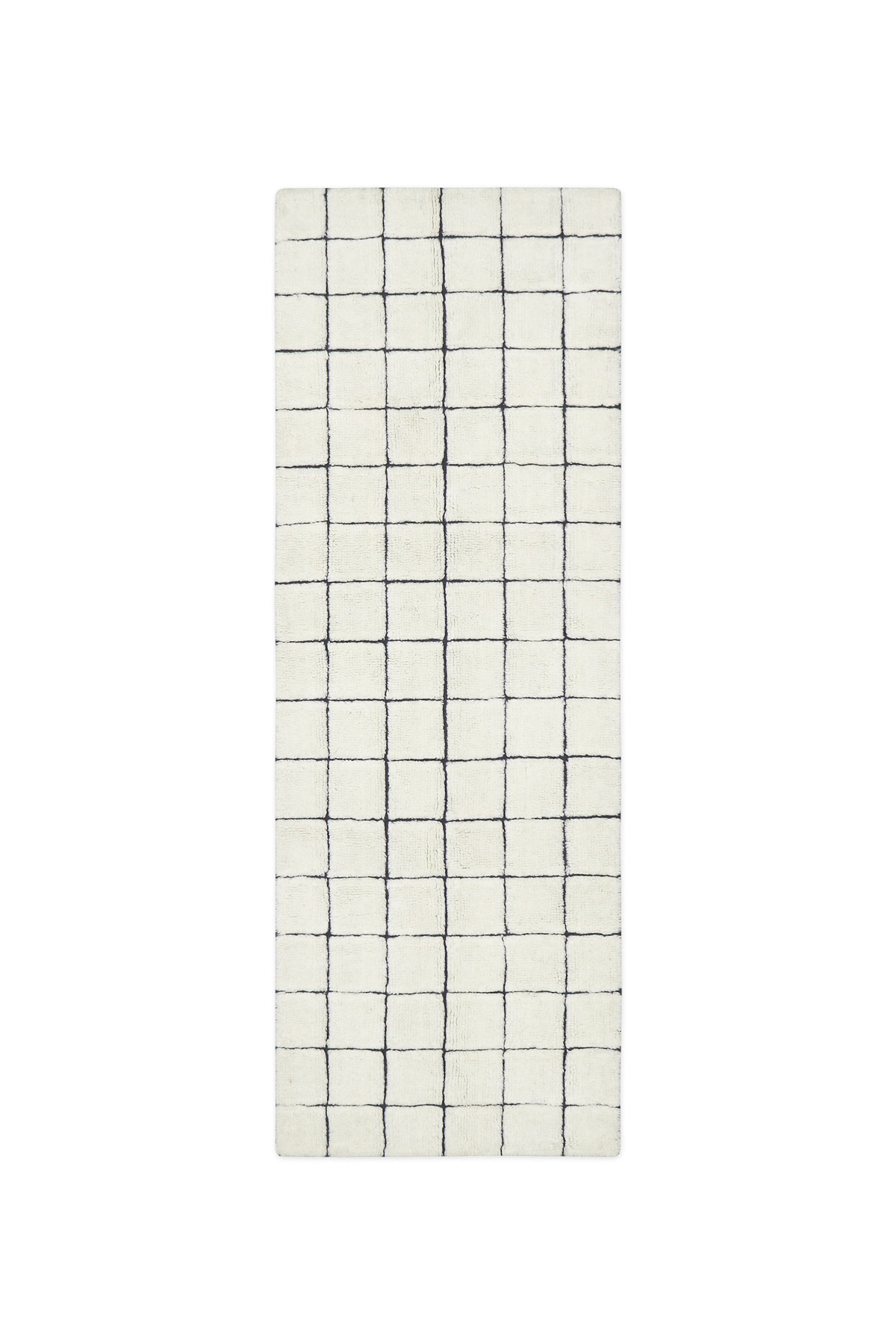 TAPIS EN LAINE DE COULEUR MOSAIC NATURAL