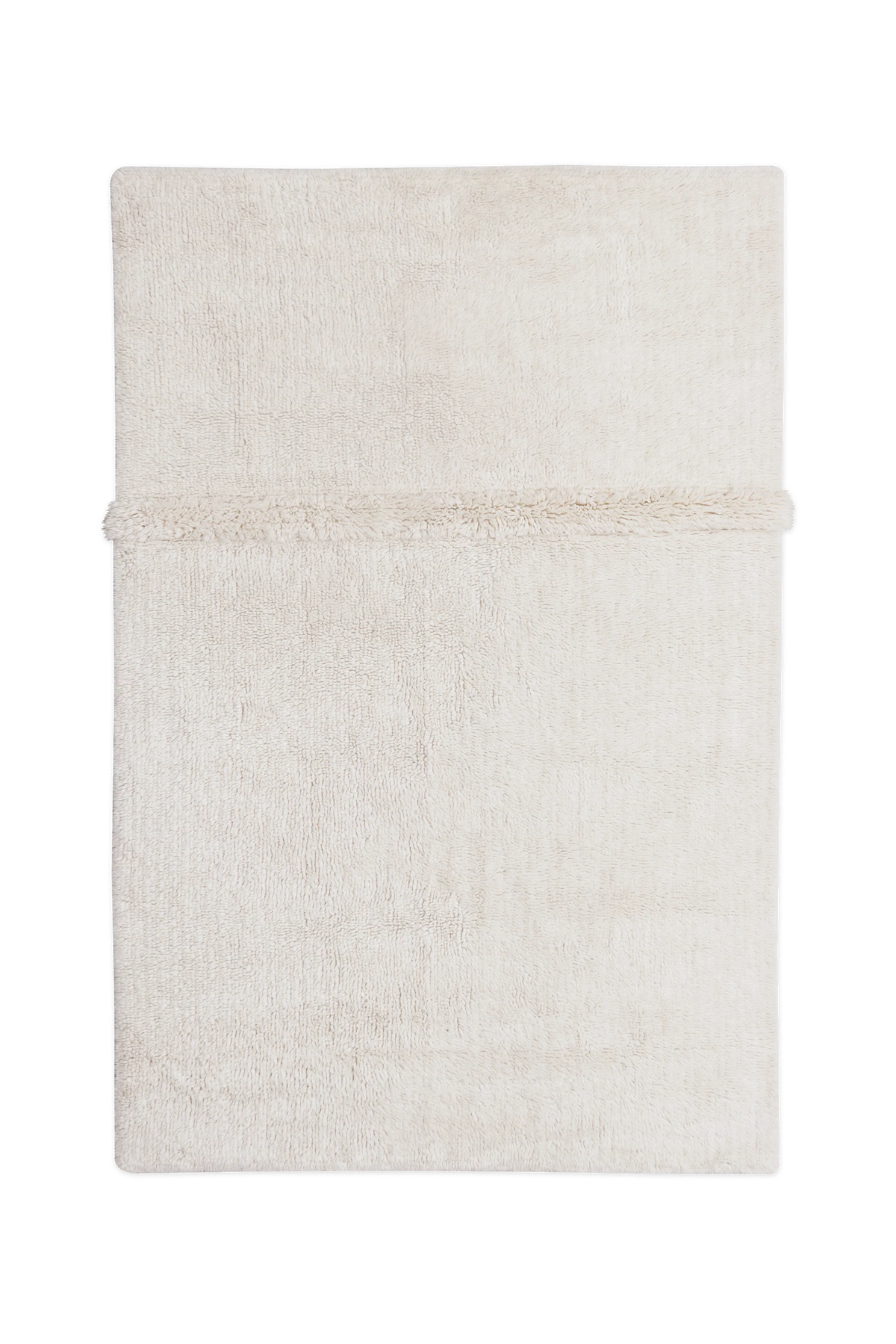 TAPPETO LAVABILE IN LANA TUNDRA - SHEEP WHITE